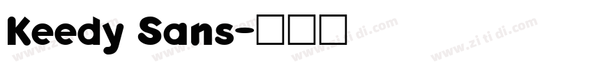 Keedy Sans字体转换